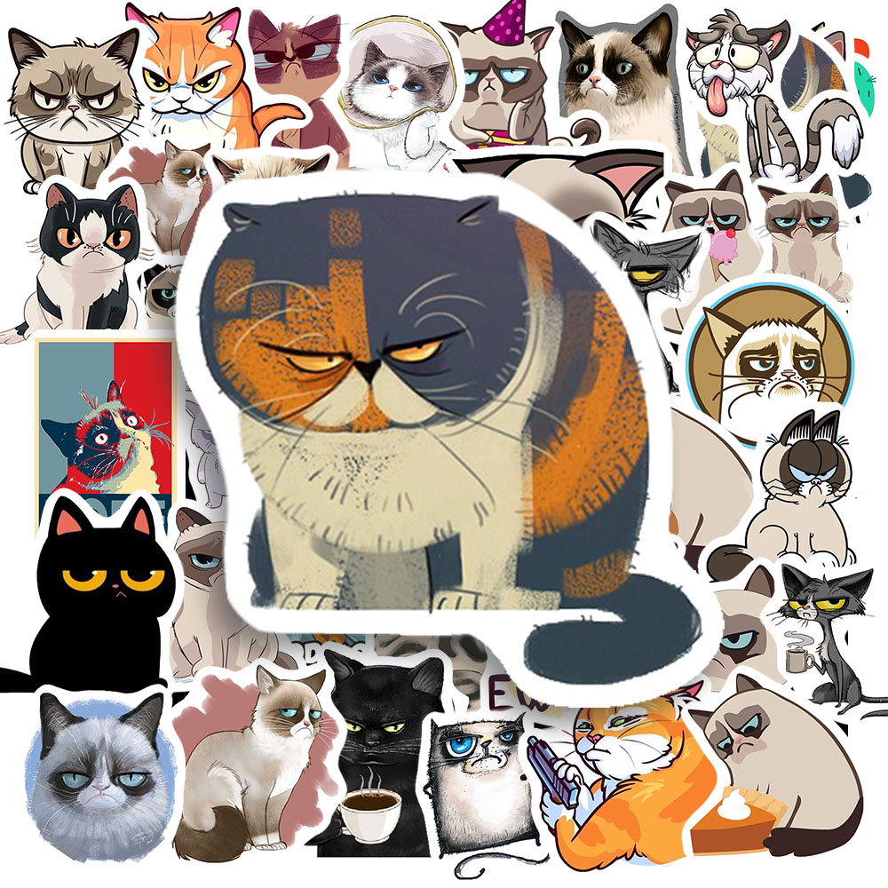 Sticker Mèo Tức Giận (2) Sticker Meo Tuc Gian 2