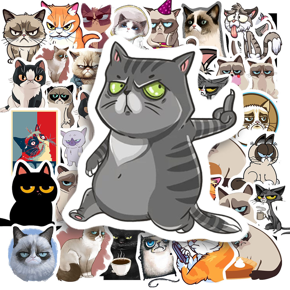 Sticker Mèo Tức Giận (7) Sticker Meo Tuc Gian 7