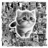 Sticker Meo Vui Nhon Trang Den 1