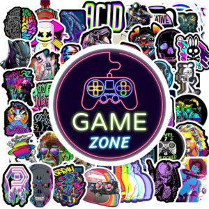 Bộ 100 Sticker Neon – Rực Sáng Cá Tính Trong Mỗi Cú Dán! Sticker Neon 5