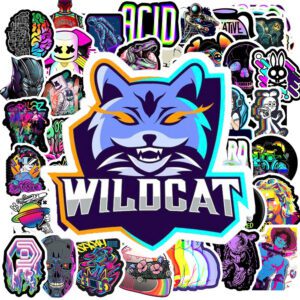 Bộ 100 Sticker Neon – Rực Sáng Cá Tính Trong Mỗi Cú Dán! Sticker Neon 7