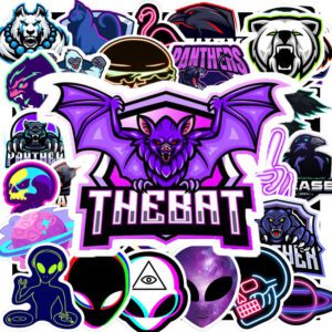 Bộ 50 Sticker Neon – Bắt Sáng, Bắt Trend, Bắt Mắt