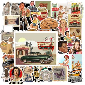Sticker Phong Cach Au My Co Dien 4