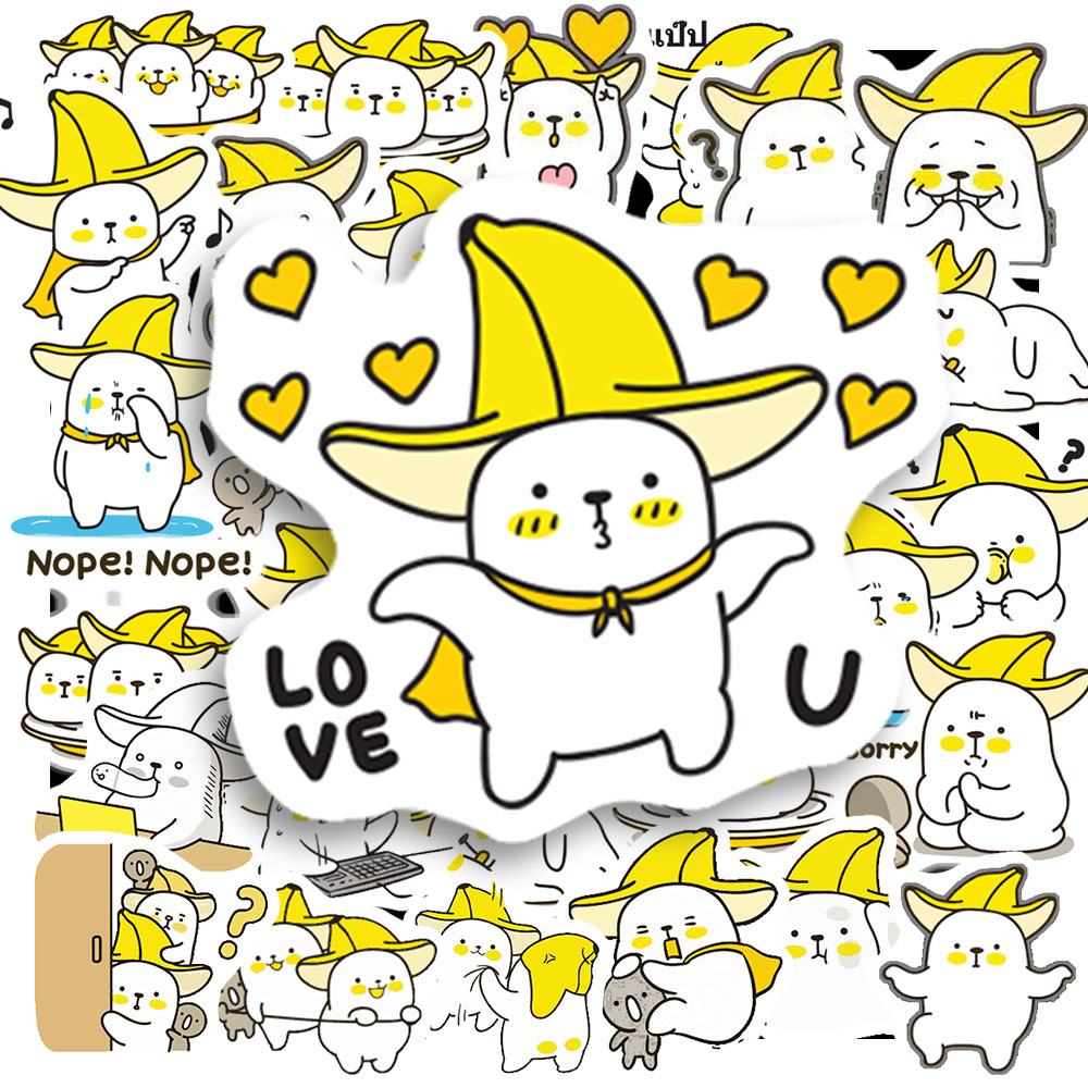 Sticker Quả Chuối Mập (6) Sticker Qua Chuoi Map 6