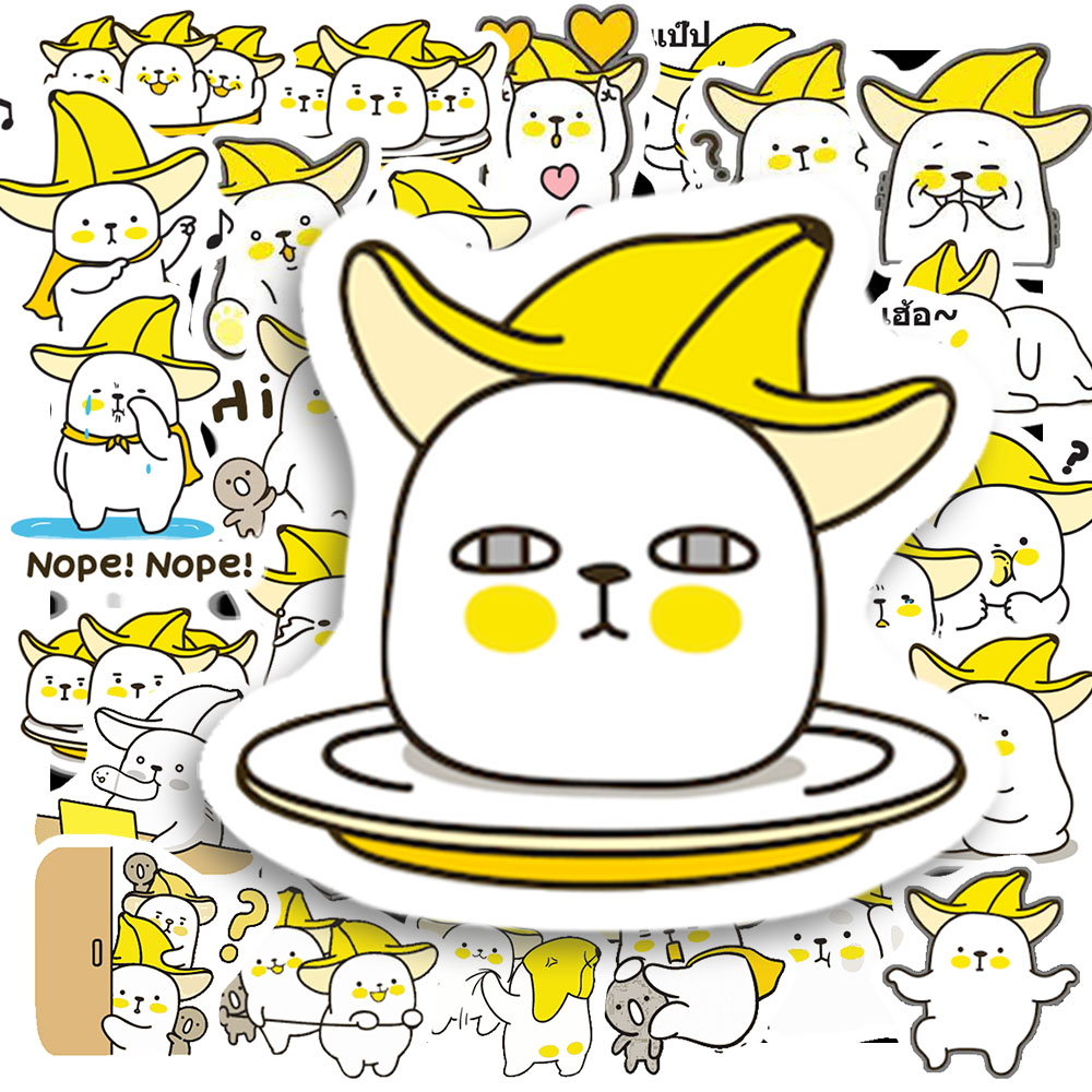 Sticker Quả Chuối Mập (7) Sticker Qua Chuoi Map 7