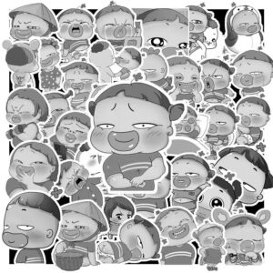 Sticker Quynh Aka Trang Den 3