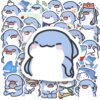 Bộ 50 Sticker Small Shark Cute Emoji – Cá Mập Bé Biểu Cảm Cực Đáng Yêu Đốn Tim Mọi Lứa Tuổi Sticker Small Shark Cute Emoji 2
