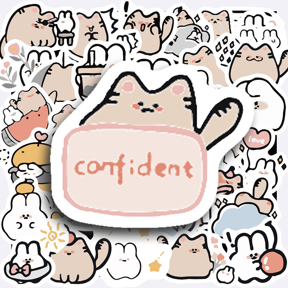 Sticker Thỏ và Mèo (2) - Copy Sticker Tho va Meo 2 Copy