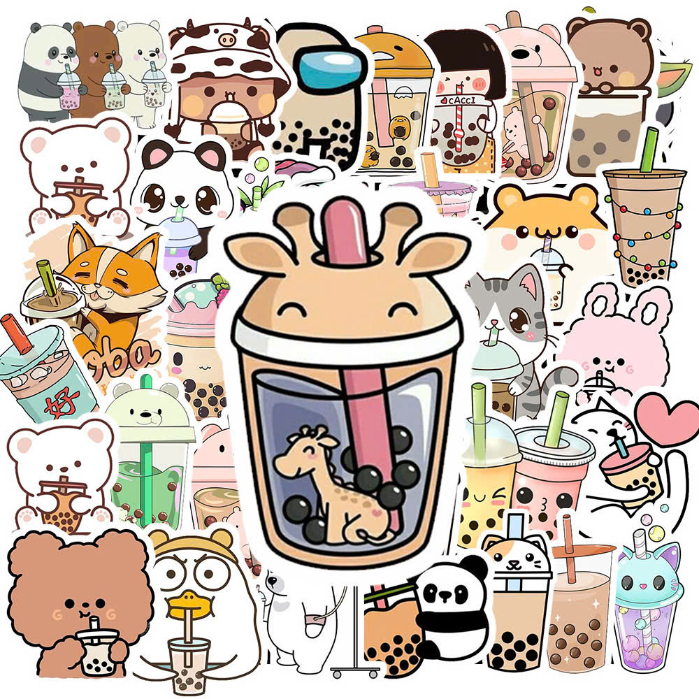 Sticker Trà Sữa (1) Sticker Tra Sua 1