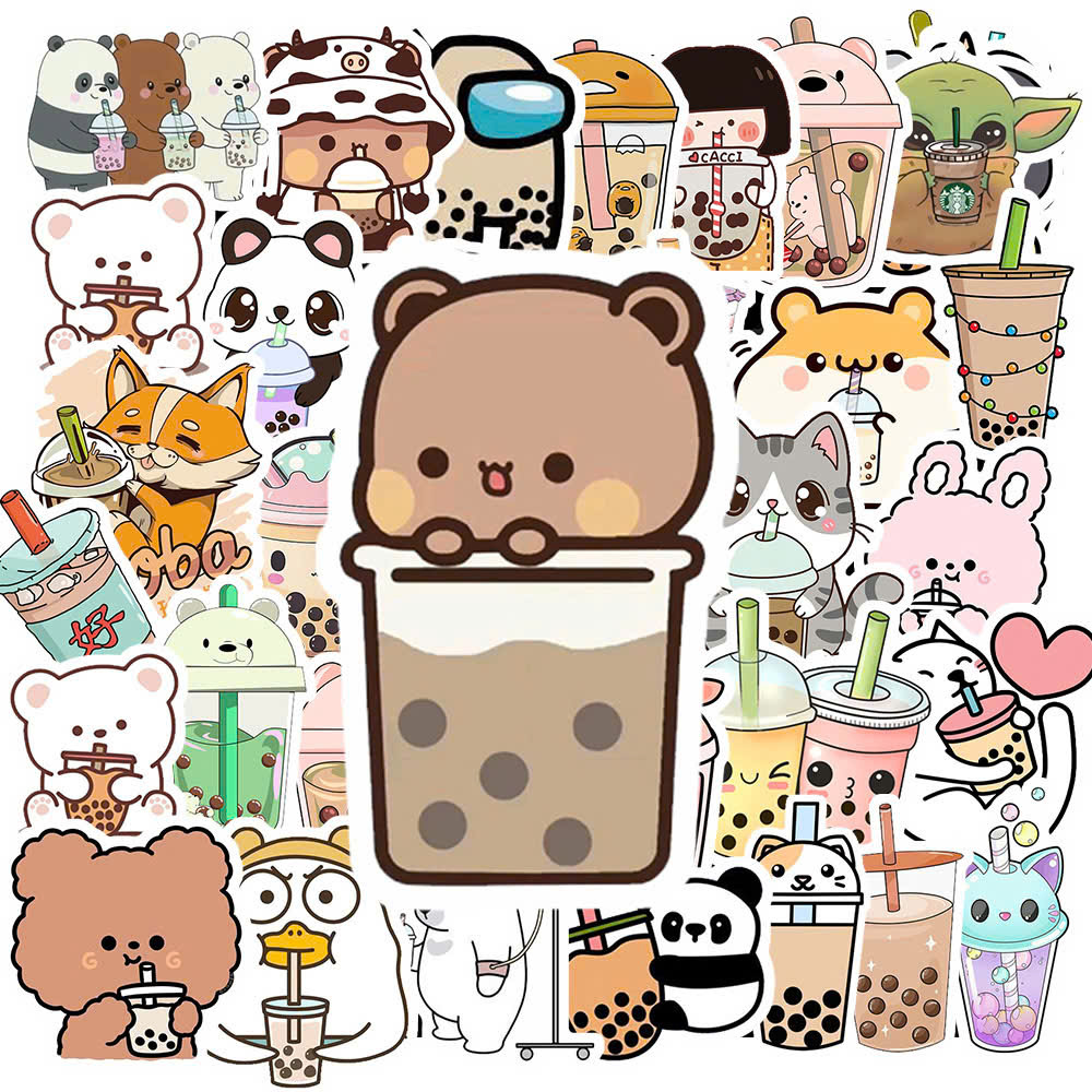 Sticker Trà Sữa (2) Sticker Tra Sua 2