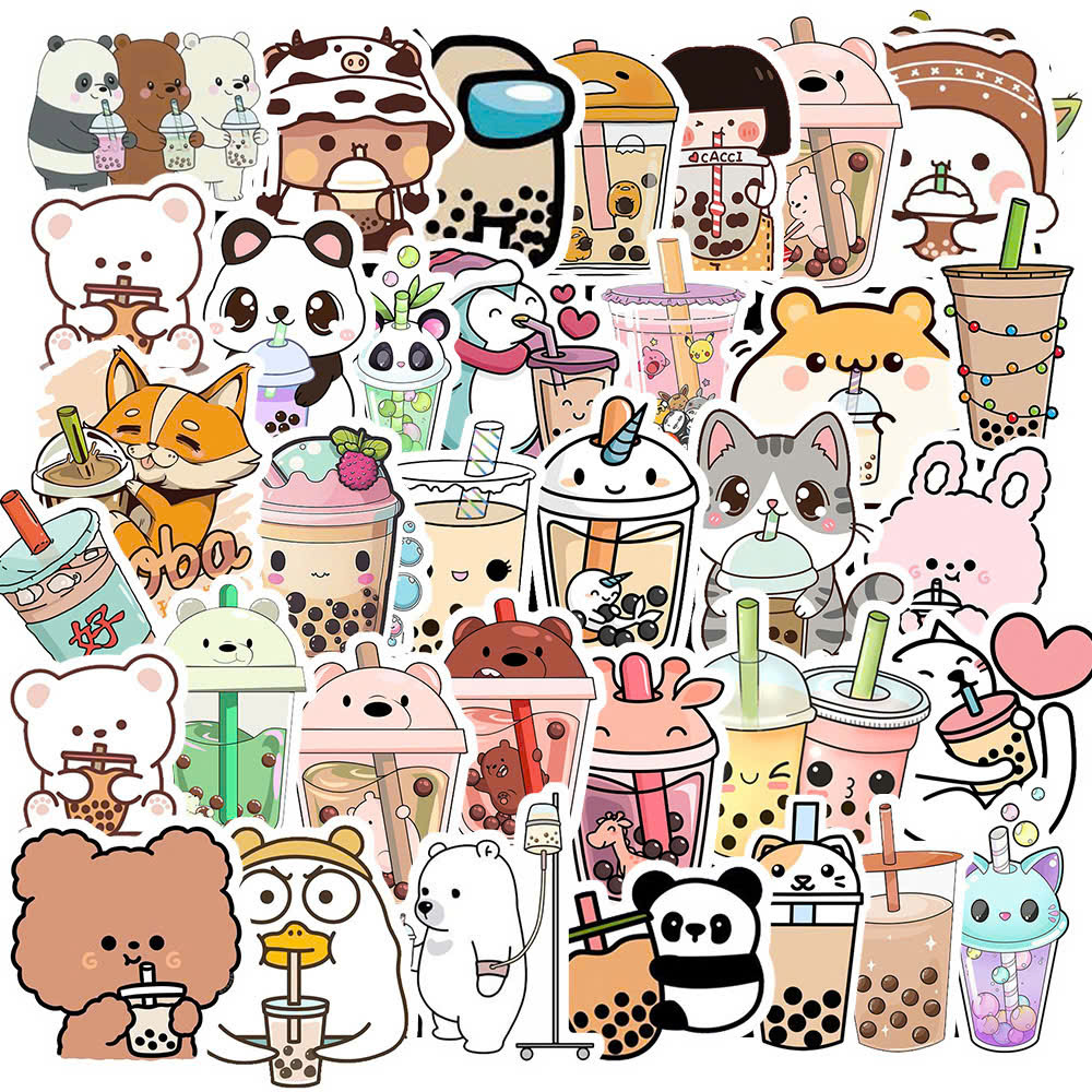 Sticker Trà Sữa (3) Sticker Tra Sua 3
