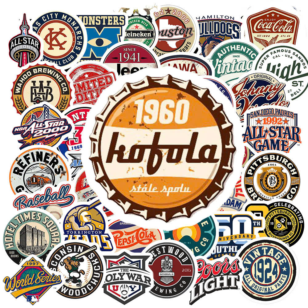 Sticker Vintage Label (4) Sticker Vintage Label 4
