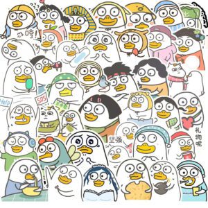 Sticker Vit Cute 4