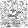 Sticker Vit Trang – Sieu Map U 1