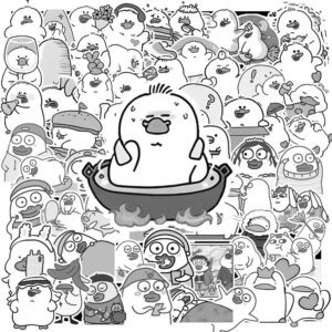 Sticker Vit Trang – Sieu Map U 2