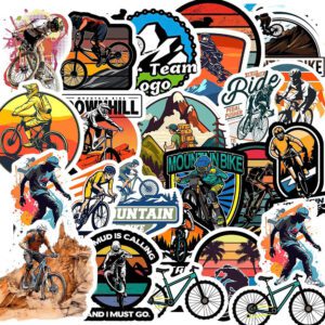 Bộ 50 Sticker Xe Đạp – Đạp Gió, Vượt Gió, Dán Cá Tính Sticker Xe Dap 2