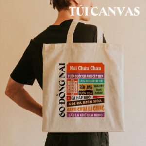 Túi Vải Canvas Đồng Nai – Đậm Đà Bản Sắc Địa Phương