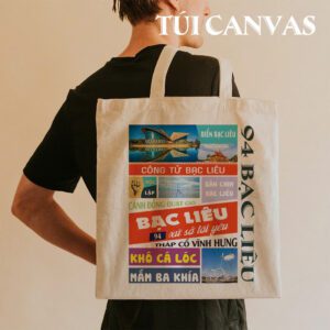 Túi Vải Canvas Bạc Liêu – Xứ Sở Công Tử, Cánh Đồng Quạt Gió Và Hương Mắm Đặc Trưng