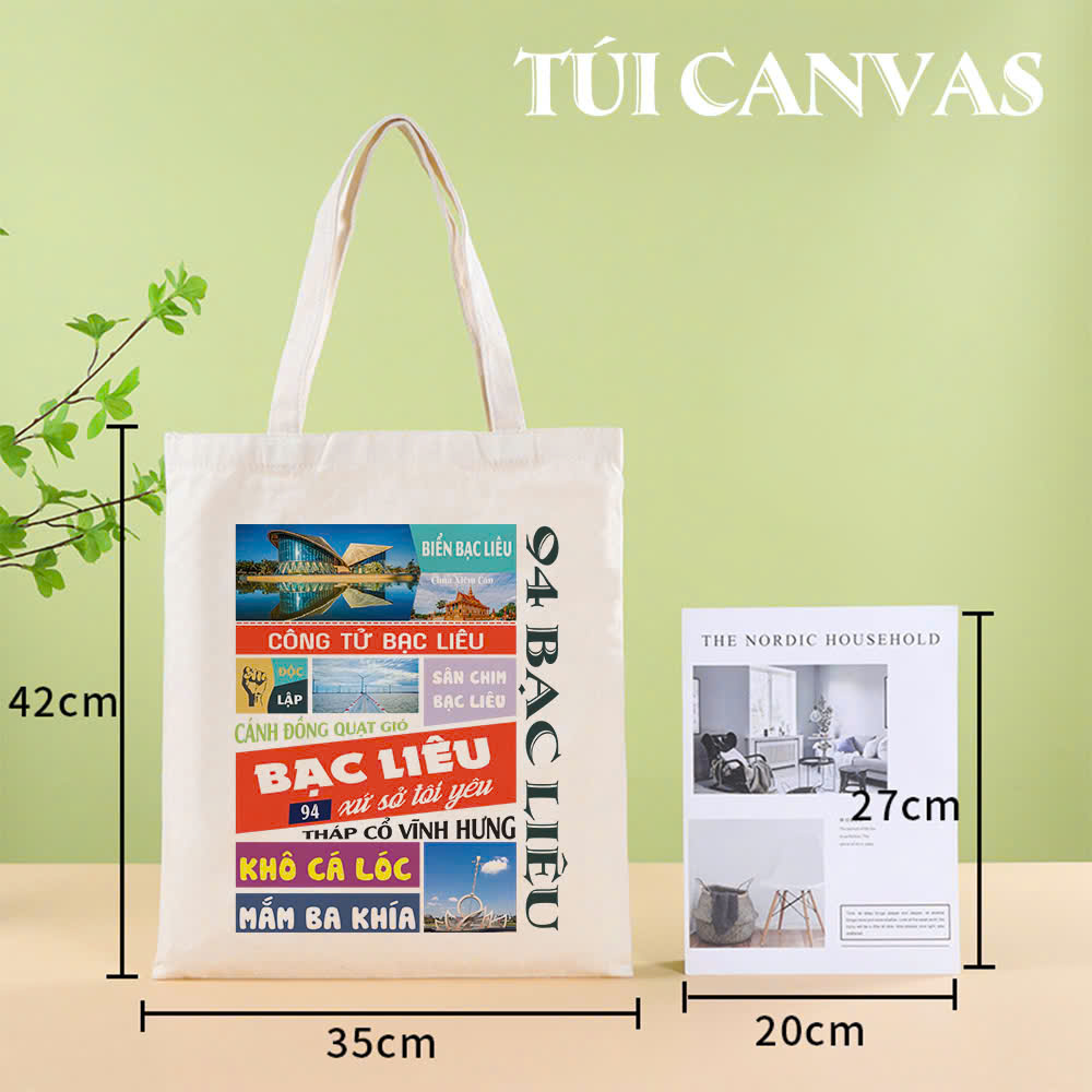 Túi Vải Canvas Bạc Liêu (2) Tui Vai Canvas Bac Lieu 2