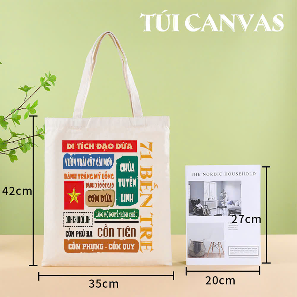 Túi Vải Canvas Bến Tre (1) Tui Vai Canvas Ben Tre 1