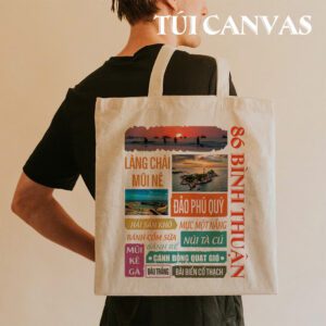 Túi Vải Canvas Bình Thuận – Gói Gọn Nắng Gió Biển Xanh Trong Một Thiết Kế