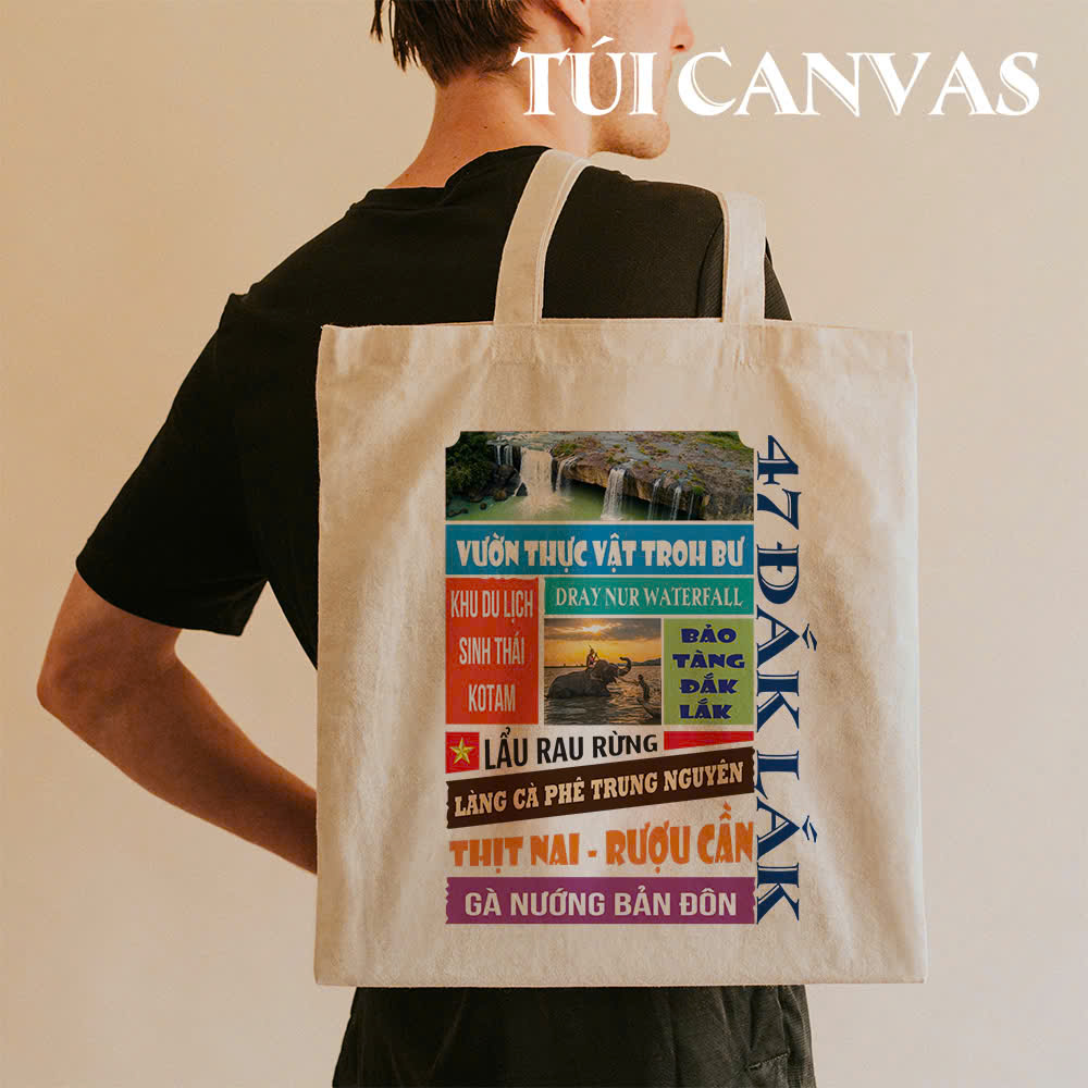 Túi Vải Canvas Đắk Lắk Tui Vai Canvas Dak Lak 1
