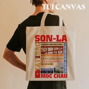 Túi Vải Canvas Sơn La – Vẻ Đẹp Tây Bắc Gói Gọn Trong Một Chiếc Túi
