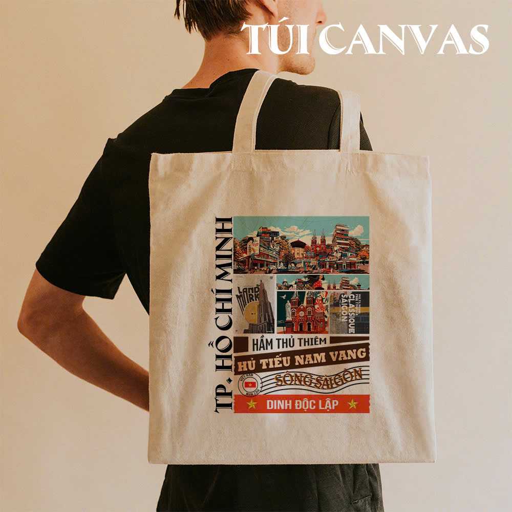 Túi Vải Canvas TP. Hồ Chí Minh (4) Tui Vai Canvas TP. Ho Chi Minh 4