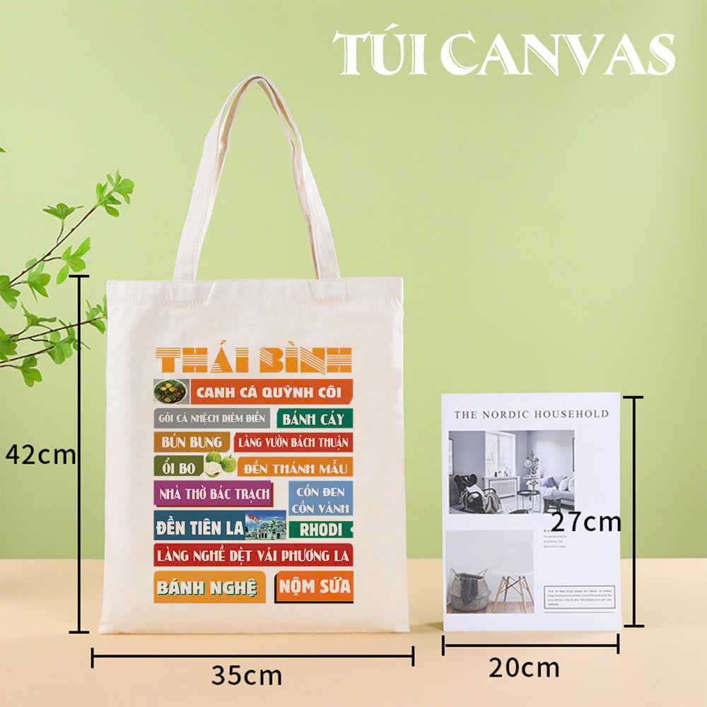 Túi Vải Canvas Thái Bình (2) Tui Vai Canvas Thai Binh 2