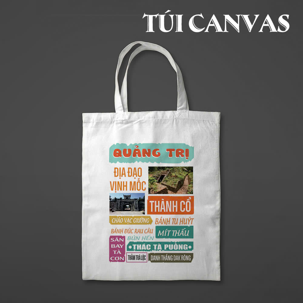 Túi vải canvas Quảng Trị (1) Tui vai canvas Quang Tri 1