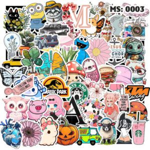 Bộ Sticker Nhiều Màu Sắc – 50 Sticker Đa Dạng, Tươi Vui & Dễ Thương