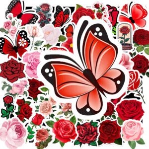 Bộ 50 Sticker Hoa Hồng – Tình Yêu Nở Rộ Trong Từng Chi Tiết hoa hong 6