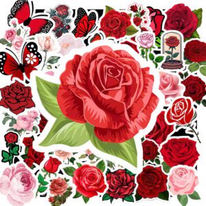 Bộ 50 Sticker Hoa Hồng – Tình Yêu Nở Rộ Trong Từng Chi Tiết hoa hong 8