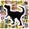 Bộ 100 Sticker Khủng Long Kỷ Jura – Trở Về Thời Tiền Sử Với Thế Giới Sống Động khung long khi jura 6