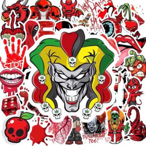 Bộ 100 Sticker Kinh Dị – Rợn Gai Nhưng Cực Kỳ Cuốn Hút! kinh di 3