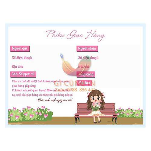 phiếu giao hàng 7 phieu giao hang 7