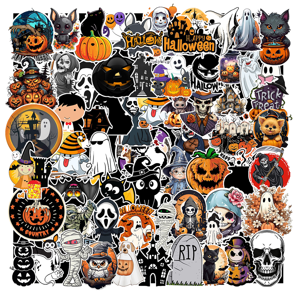 sticker halloween poster 1 7