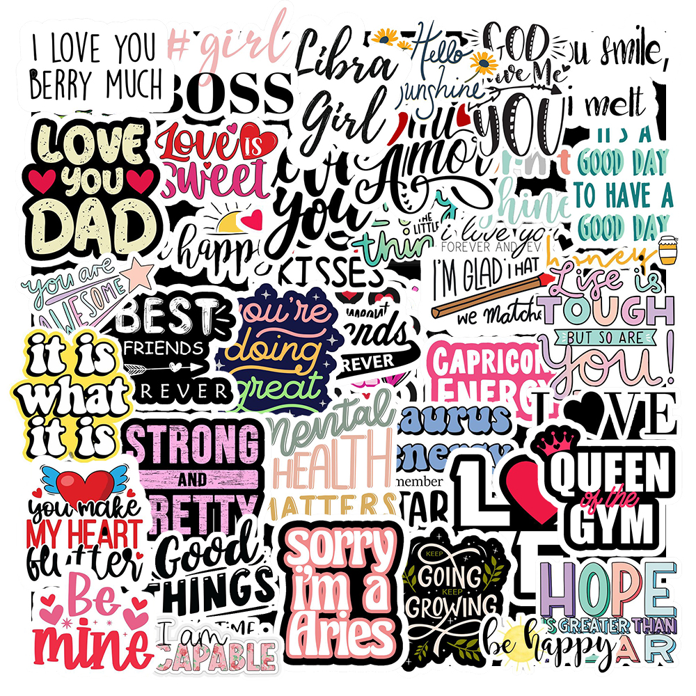 Sticker motivation poster 1 8
