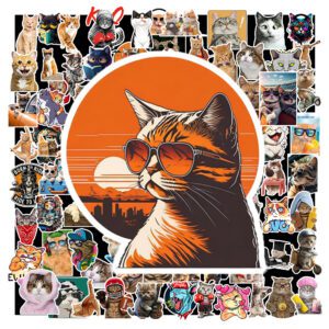 Bộ Sticker Mèo Vui Nhộn – 100 Sticker Cute, Hài Hước, Cực Chill Cho Team “Mèo Nghiện” poster 5 2