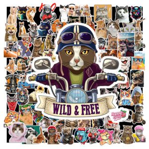 Bộ Sticker Mèo Vui Nhộn – 100 Sticker Cute, Hài Hước, Cực Chill Cho Team “Mèo Nghiện” poster 7 2