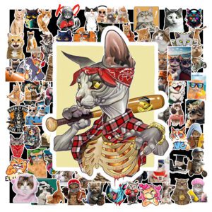 Bộ Sticker Mèo Vui Nhộn – 100 Sticker Cute, Hài Hước, Cực Chill Cho Team “Mèo Nghiện” poster 8 2
