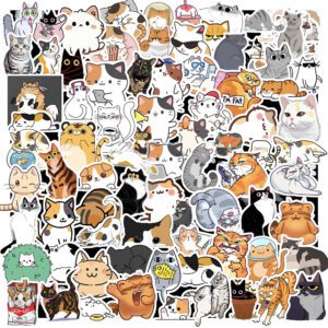 Bộ 100 Sticker Mèo – Hài Hước, Đáng Yêu, Đậm Chất Mèo!