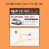 500 Name Card Taxi – Danh Thiếp Chuyên Nghiệp Cho Dịch Vụ Xe Hợp Đồng poster1 121