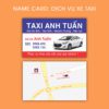 500 Name Card Taxi – Mẫu Danh Thiếp Xe Dịch Vụ Thiết Kế Chuyên Nghiệp poster1 122