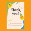 Name Card Cảm Ơn Dễ Thương Trái Cây – Thiệp Cảm Ơn Mini Đáng Yêu Cho Đơn Hàng poster1 128