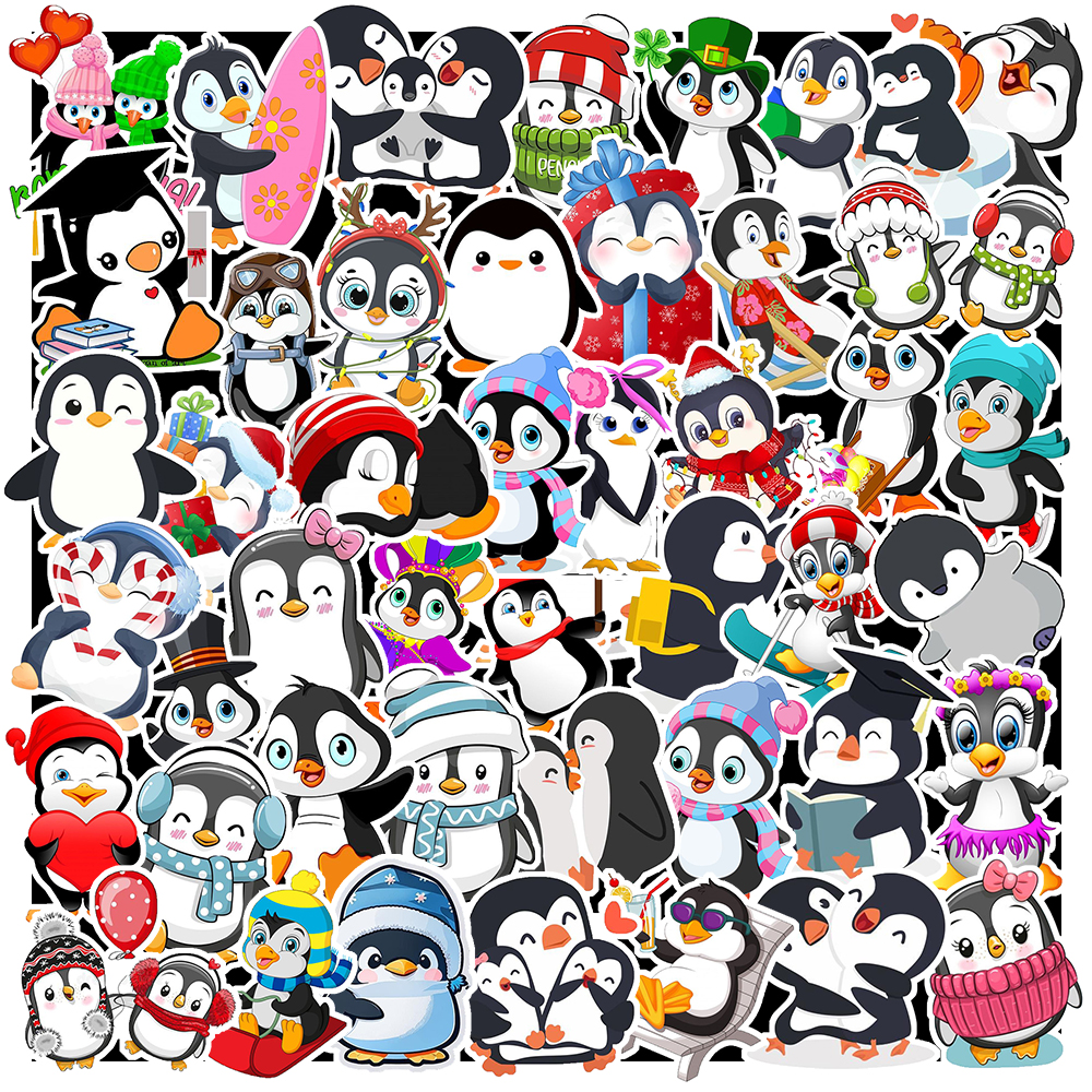 sticker chim cánh cụt poster1 31