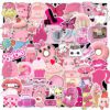 Sticker Style Màu Hồng Graffiti – Bộ 50 Hình Cute Ngập Tràn Nữ Tính poster1 32
