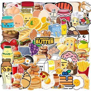 Bộ Sticker Bơ và Bánh Mì – Combo Dính Dáng Cực Yêu Cho Tín Đồ Ẩm Thực & Cute