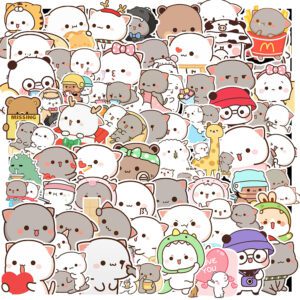Bộ Sticker Mèo Mochi Dễ Thương – Mềm Mịn Như Tên Gọi, Dán Là Nghiện