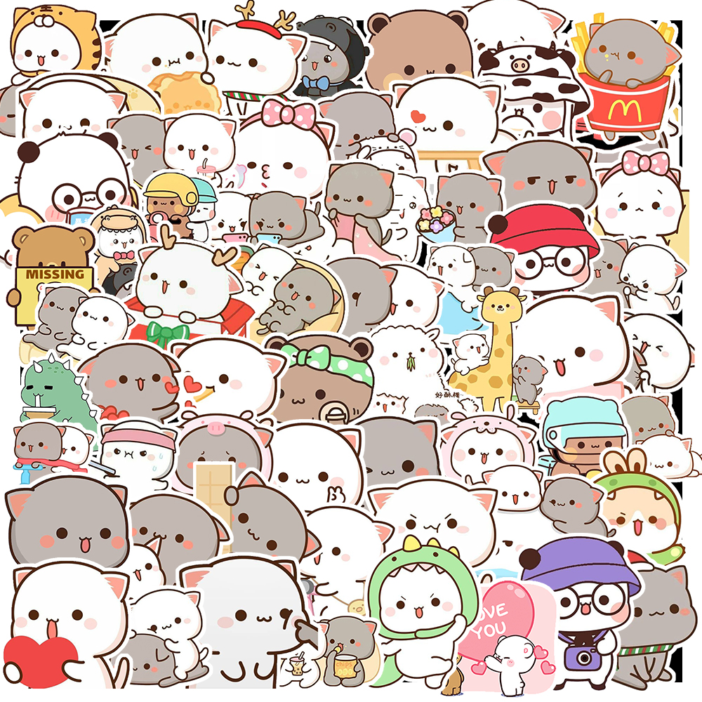 sticker mèo poster1 40